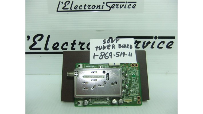 Sony 1-869-519-11 module Tuner board .